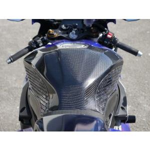 才谷屋 サイタニヤ タンクカバー フルカバードtype 素材：カーボン綾織 YZF-R1 YAMAHA ヤマハ｜webike