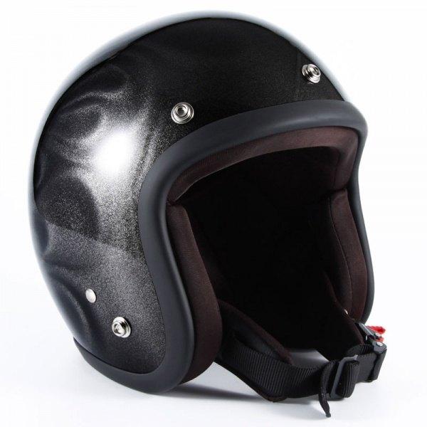 72JAM 72ジャム ジェットヘルメット GHOST FLAME サイズ：フリー(57cm-60c...