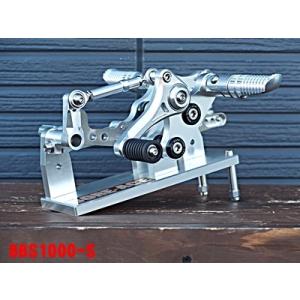 BORE ACE BORE ACE:ボアエース バックステップ メインプレートカラー：シルバー