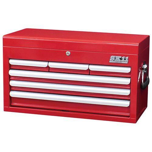 SK11 エスケー11 ツールチェスト (4段6引出し) SRC-4060RE その他、工具箱 工具...