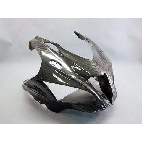 A-TECH エーテック ストリート用アッパーカウル 素材：FRP／黒(FB) ZX-10R KAW...