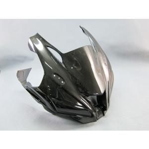 A-TECH（エーテック） アッパーカウル 材質：FB 黒FRP NINJA ZX-12R