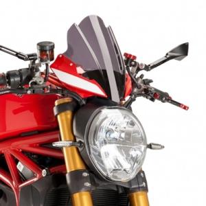 プーチ(Puig) ツーリングスクリーン ダークスモーク DUCATI モンスター