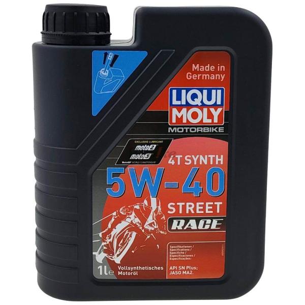 LIQUI MOLY リキモリ Motorbike STREET RACE 4T SYNTH (スト...