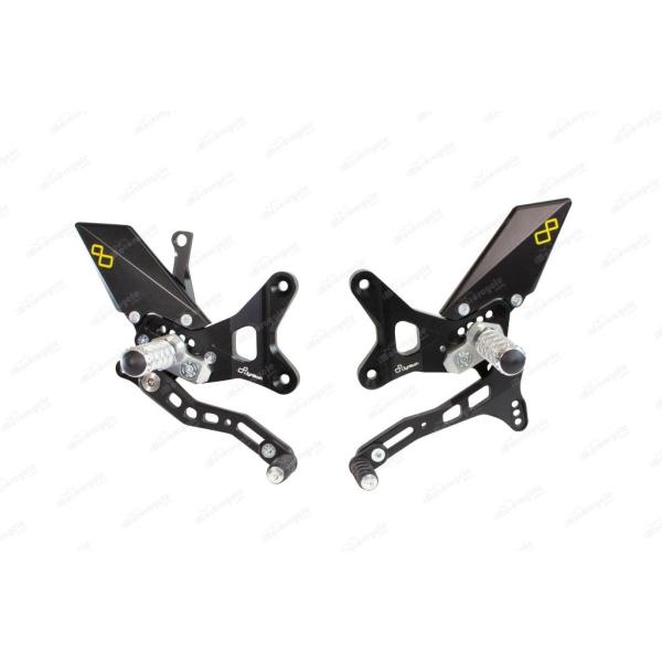 LighTech ライテック アジャスタブル ステップキット ステップバー：固定式 ZX10R KA...