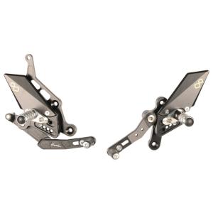 LighTech ライテック アジャスタブル ステップキット ステップバー：固定式 MT-07 XS...