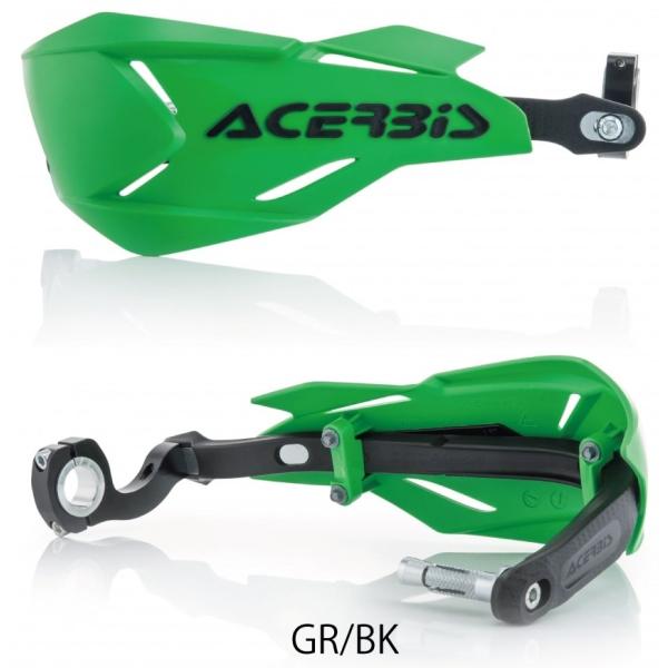 ACERBIS ACERBIS:アチェルビス X-FACTORYハンドガード カラー：GR／BK