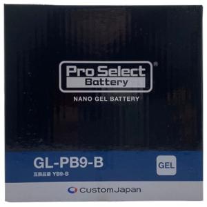 Pro Select Battery プロセレクトバッテリー ナノ・ジェルバッテリー【GL-PB9-...