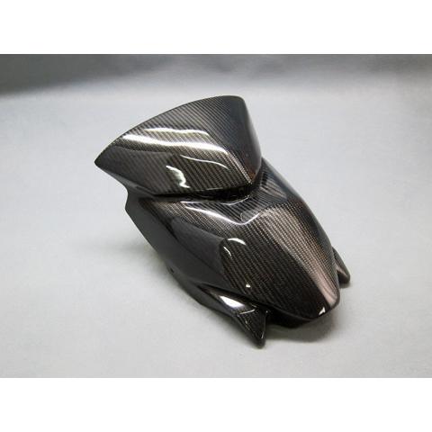 A-TECH エーテック フロントゼッケンカウル 素材：平織カーボン(C) Z125 プロ KAWA...