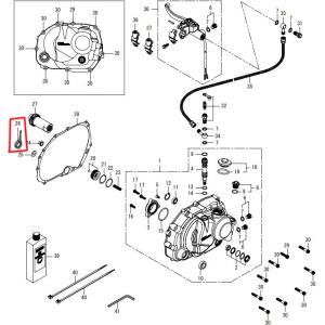 MINIMOTO（ミニモト） Loncin社製125ccエンジン用カウンターシャフト