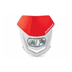 Polisport(ポリスポーツ) バイク HALO ヘッドライト ホワイト 汎用