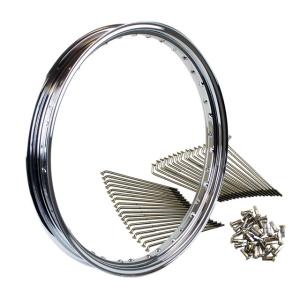 SR400 エキセルリム 17インチ 3.00/4.00 セット EXCEL RIM