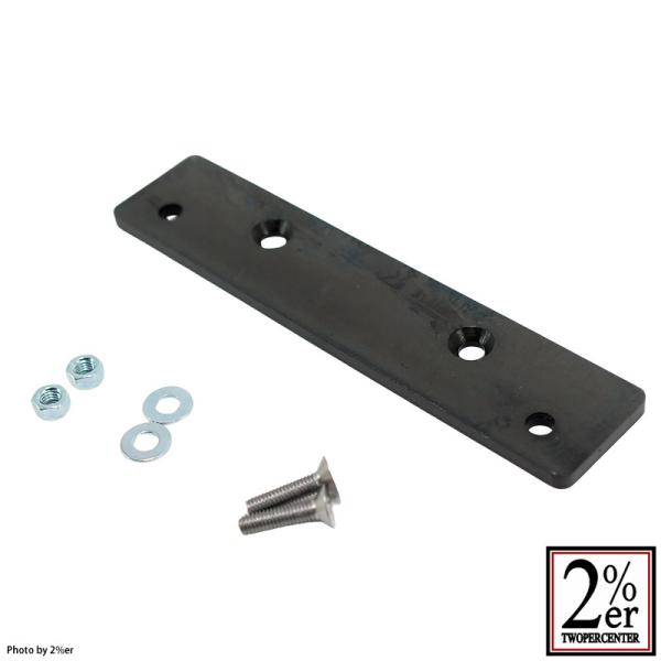 2%er ツーパーセンター スパルトテール用 日本規格ナンバー変換プレート ナンバーステー 外装