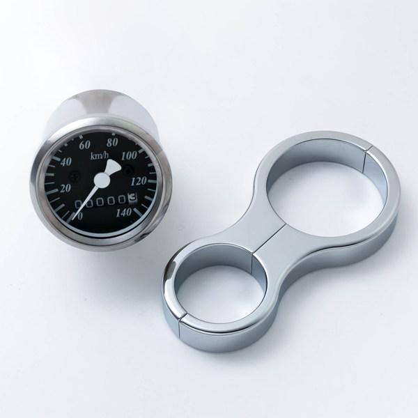 2%er ツーパーセンター ミニミニメーター フォークマウントキット XS650 SR500 SR4...