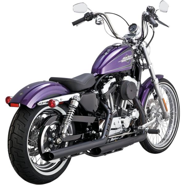 PYTHON パイソン スリップオンマフラー ブラック 2.5” 14-16XL用 【MUFFLER...