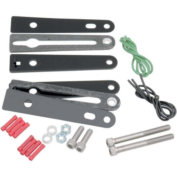 SADDLEMEN サドルメン ウインカーリロケーター ブラック XL 用【TURN SIG REL...