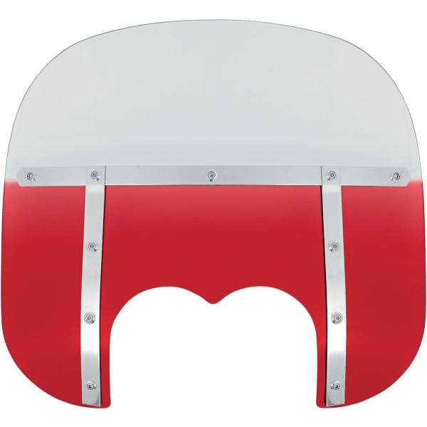 MEMPHIS SHADES メンフィスシェイズ ウインドシールド 13” ルビー FATS BOB...