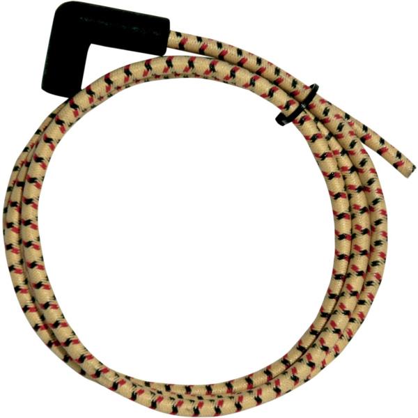 NYC CHOPPERS エヌワイシーチョッパース プラグワイヤー ユニバーサルイエロー 布【PLU...