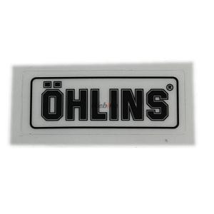 OHLINS オーリンズ クリアステッカー｜webike
