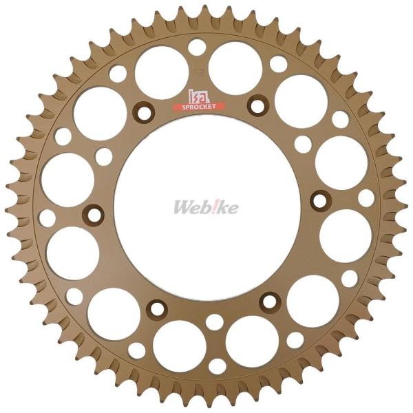 ISA アイエスエー リアスプロケット 【ドリブンスプロケット】 丁数：52 X-Trainer R...