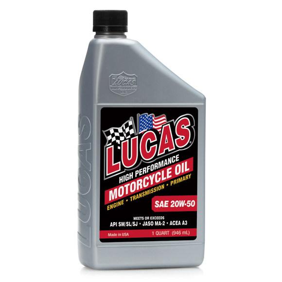 LUCAS OIL ルーカスオイル モーターサイクル用SAE20W50 4サイクルオイル オイル