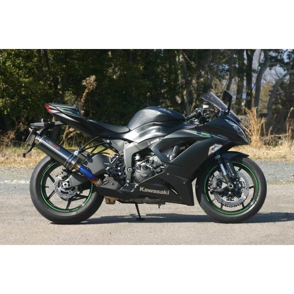 NOJIMA ノジマ GTS DLC スリップオンマフラー ZX-6R KAWASAKI カワサキ ...