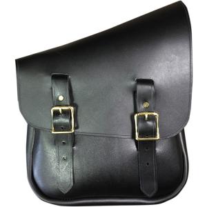 NASH MOTORCYCLE CO. ナッシュモーターサイクル SADDLEBAG HLF/HLF RT BLK [3501-1226] サイドバッグ 車体用バッグ・ケース