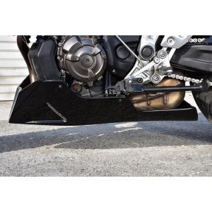 バイク汎用アンダーカウル A-TECH エーテック レース用アンダーカウルSTD タイプ：FRP黒