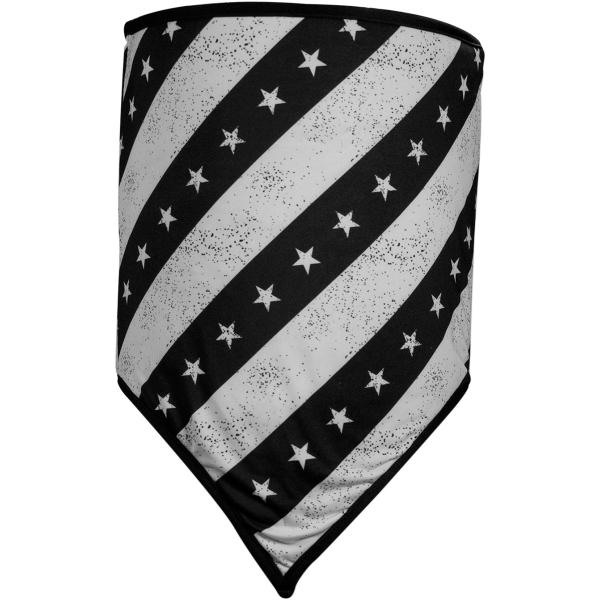 ZAN HEADGEAR ザンヘッドギア GAITER COMBO BLK／WHT FLAG ネック...