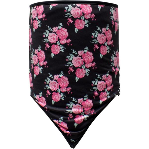 ZAN HEADGEAR ザンヘッドギア GAITER COMBO SKULL FLOWER ネック...