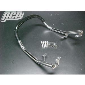 KAWASAKI ZRX400 PRETTY製 メッキ 極太タンデムバー : PRETTYRACING