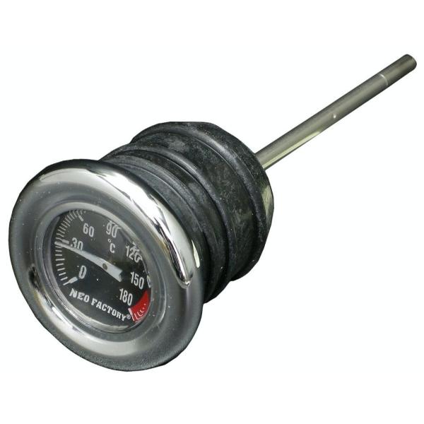 Neofactory ネオファクトリー 摂氏タイプ ショートサイズ 油温計付オイルタンクキャップ カ...