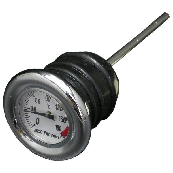 Neofactory ネオファクトリー 摂氏タイプ ショートサイズ 油温計付オイルタンクキャップ カ...