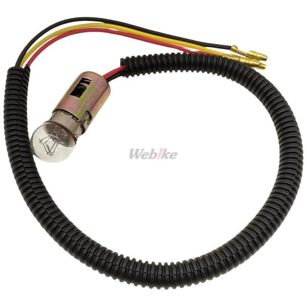 Neofactory ネオファクトリー アーリーテールライト用バルブソケット＆配線 バルブ付 汎用 ...