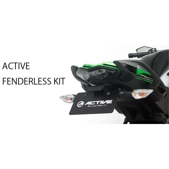 ACTIVE アクティブ 【オプションパーツ】LEDナンバー灯用ウィンカーステー ユニバーサルモデル...