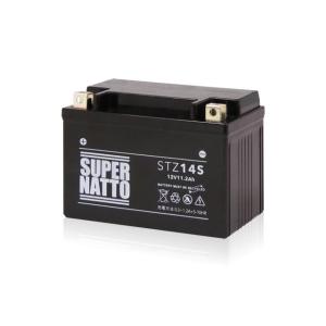 SUPER NATTO スーパーナット スーパーナット【長寿命・長期保証】【バイクバッテリー】 YA...