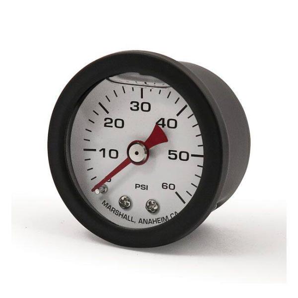 MARSHALL マーシャル 油圧ゲージ 0-60PSI【OIL PRESSURE GAUGE 0-...
