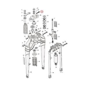 KOOD（クード） フロントアクスルシャフト MT-09 A SP TRACER