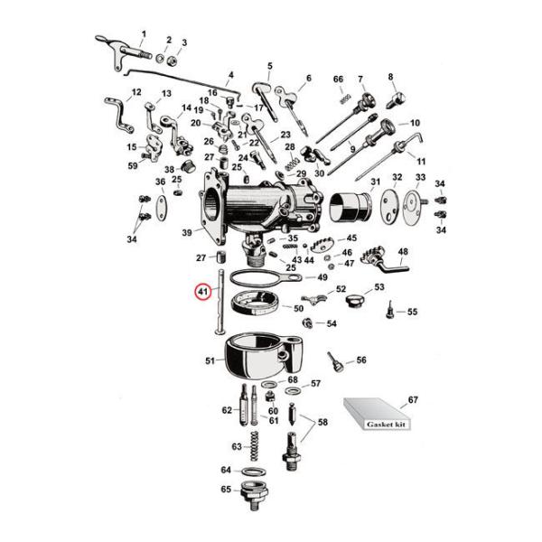 MCS:エムシーエス MCS スロットルシャフト リンカート【THROTTLE SHAFT LINK...