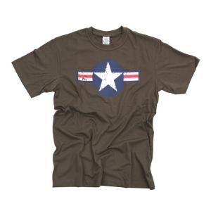 MCS MCS:エムシーエス Tシャツ AIR FORCE STAR / BARS SIZE：L