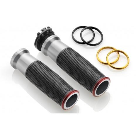 rizoma リゾマ グリップ 【URLO】 カラー：シルバー T-Max 530 SX DX YA...