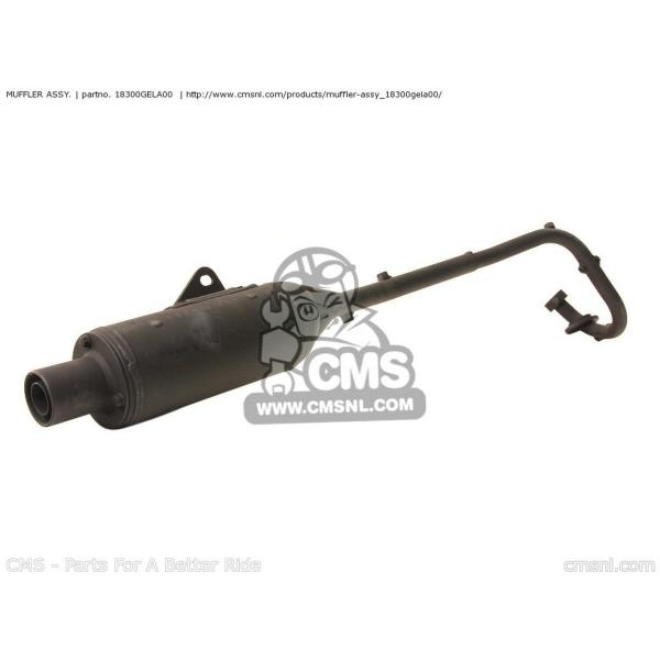 CMS シーエムエス MUFFLER ASSY. CRF50F 2004 (4) EUROPEAN ...