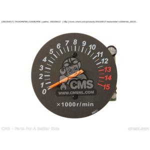 CMS シーエムエス (250150017) TACHOMETER，X1000R／MIN EX250...