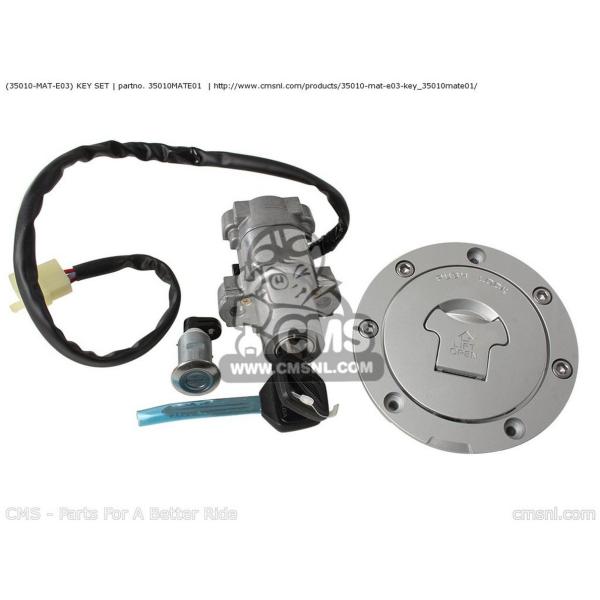 CMS シーエムエス (35010-MAT-E04) KEY SET HONDA ホンダ スイッチ ...