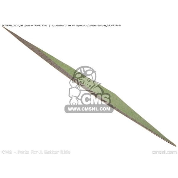 CMS シーエムエス PATTERN，DECK，LH JS800-A6F JETSKI800 SX-...