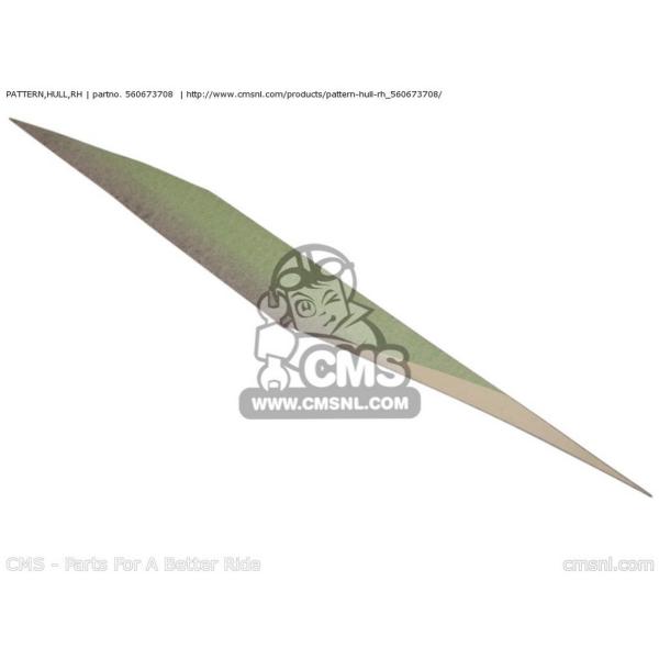 CMS シーエムエス PATTERN，HULL，RH JS800-A6F JETSKI800 SX-...