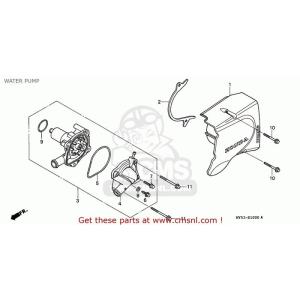 CMS シーエムエス (19200-MY5-603) PUMP ASSY，WATER CB500 1...