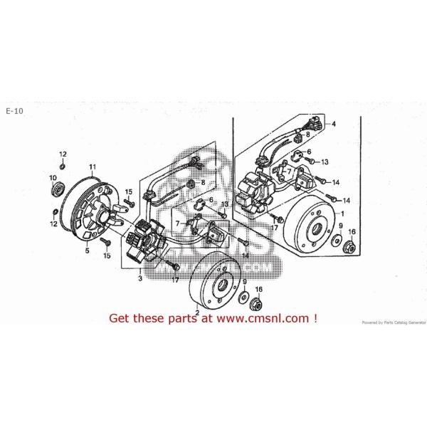 CMS シーエムエス STATOR COMP(CDI) C50BN (2) AA01-130 JAP...
