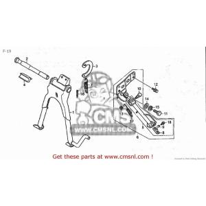 CMS シーエムエス STAND ASSY*PB186* (JDM) C50BN (2) AA01-...