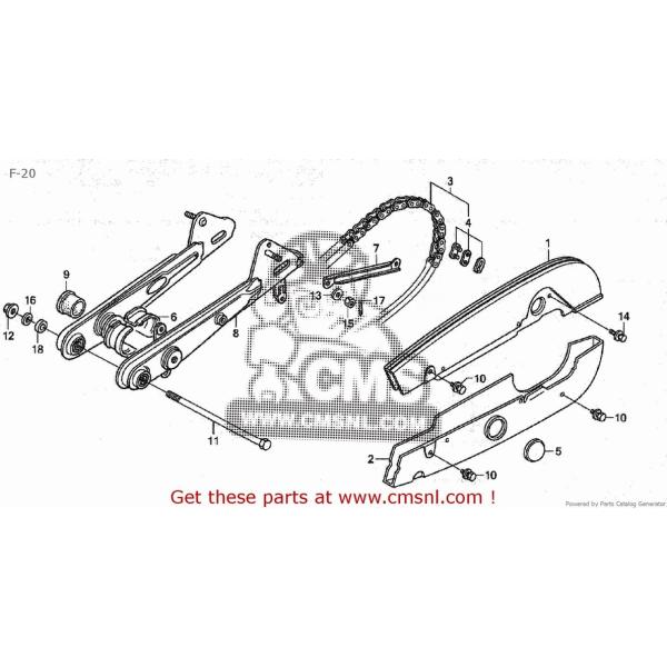 CMS シーエムエス FORK ASSY.*B116M* (JDM) C50BN (2) AA01-...